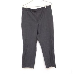 Stafford Men's 38x29 Classic Fit Dress Pants - Gray